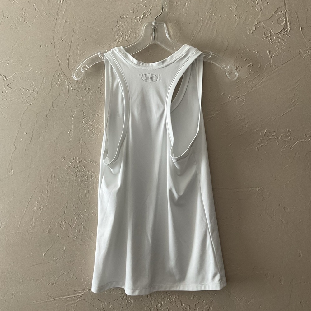 Under Armour White Women's Tank Top - Picture 5 of 6